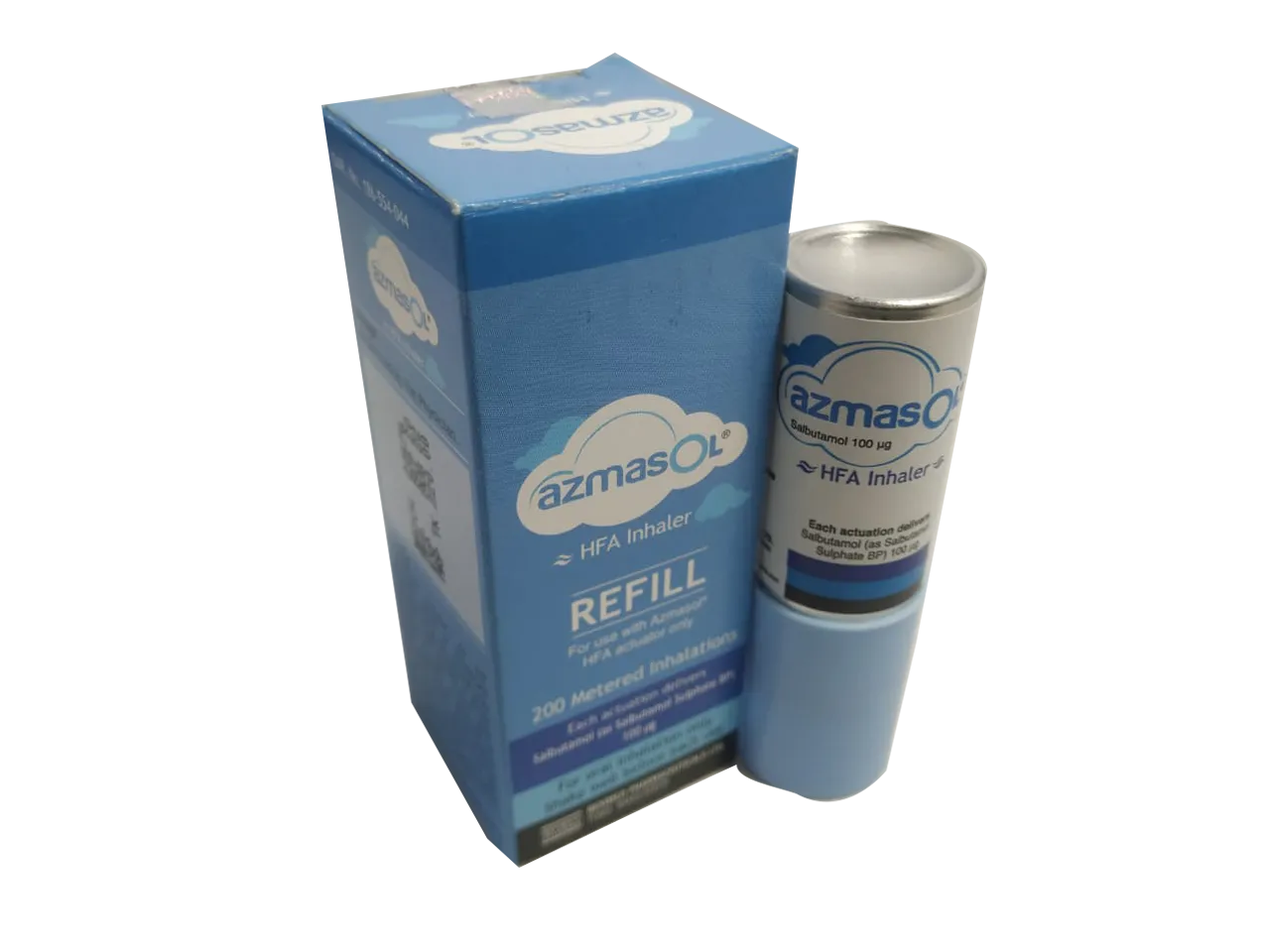 Azmasol Refill 100mcg/puff